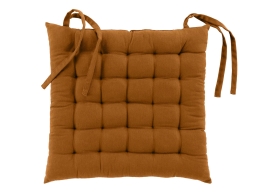Διακοσμητικό Μαξιλάρι Καρέκλας Twily Douceur d'intérieur με διαστάσεις 38x38cm - Camel Brown
