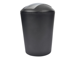 Καλάθι απορριμμάτων Douceur d'intérieur με χωρητικότητα 5.6L και διαστάσεις  19.7x28.5cm - Black