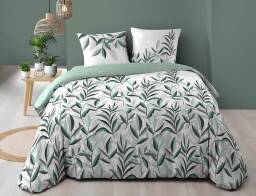 Douceur d'intérieur Σετ Υπέρδιπλη Παπλωματοθήκη & 2 Μαξιλαροθήκες Eldorado  από βαμβάκι 57TC, με διαστάσεις 220x240cm