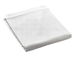 Σεντόνι Υπέρδιπλo Percaline Douceur d'intérieur από βαμβάκι περκάλι 78TC, με διαστάσεις 160x200cm - White