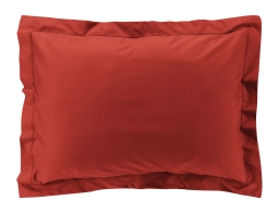 Μαξιλαροθήκη Percaline Douceur d'intérieur από βαμβάκι περκάλι 78TC, με ραφή Oxford και διαστάσεις 50x70cm - Tomette