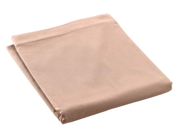 Σεντόνι Υπέρδιπλο Percaline Douceur d'intérieur από βαμβάκι περκάλι 78TC, με διαστάσεις 240x300cm - Nude