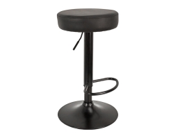 Σκαμπό μπαρ Mumford Home Deco Factory με ρυθμιζόμενο ύψος και διαστάσεις 36x36x63.5cm/83.5cm - Black