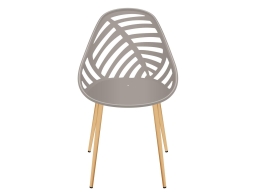 Home Deco Factory Alameda Καρέκλα Kήπου 52.3x53.3x83.4cm Taupe