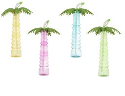 Μπουκάλι Palm Cook Concept με πώμα και καλαμάκι, χωρητικότητα 500ml και διαστάσεις 34x6.5x34cm - Σε 4 επιλογές χρώματος