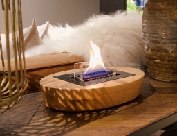 Επιτραπέζια Εστία Φωτιάς Carnation Tenderflame με διάρκεια καύσης 4 - 5 ώρες, χωρητικότητα δεξαμενής 500ml και διαστάσεις 33x22x11cm - Natural