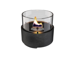 Επιτραπέζια Εστία Φωτιάς Café 14 Lava Tenderflame με διάρκεια καύσης 4 - 5 ώρες, χωρητικότητα δεξαμενής 250ml και διαστάσεις 14.2x13.5cm - Black