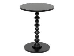 Atmosphera Βοηθητικό Τραπεζάκι Alix 38x50cm Μαύρο