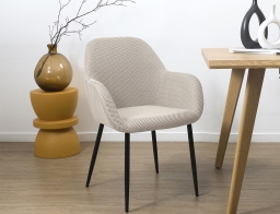 Καρέκλα Atomic Home Deco Factory με διαστάσεις 59x55.7x85cm - Grey