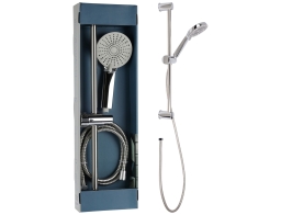 Bathroom Solutions Στήλη Ντουζ με 3 λειτουργίες και ύψος 60cm - Chrome