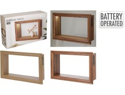 Trends 4Υou Ράφι Τοίχου Φωτιζόμενο με LED και διαστάσεις 40x10x25cm - Σε 2 επιλογές χρώματος