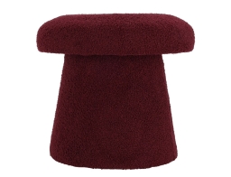 Σκαμπό Μανιτάρι με διαστάσεις 43x38cm - Burgundy