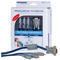 GRUNDIG Universal Καλώδιο-Μετατροπεας Video VGA Σε 3RCA, 5 M 42166672