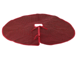 Ποδιά Χριστουγεννιάτικου Δέντρου με διάμετρο 90cm - Καρώ