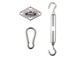 Hespéride Σετ Τοποθέτησης Πανιού Σκίασης για Τέντες - 3 τεμάχια