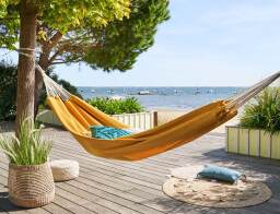 Hespéride Διπλή Αιώρα Yaqui με διαστάσεις 307x150x0.5cm - Ochre