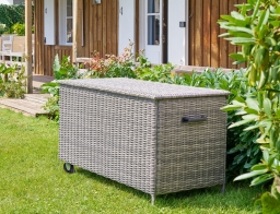 Μπαούλο Αποθήκευσης Κήπου Bayana Hespéride με χωρητικότητα 600lt και διαστάσεις 155x83x73cm - Umber