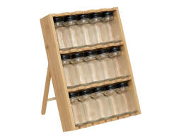 5five Βάση μπαχαρικών με 15 θέσεις και διαστάσεις 22.6x6.1x31.3cm