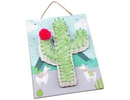Art Design Παιδικό Σετ String Art Κάκτος  - Ηλικίες 6 ετών και άνω
