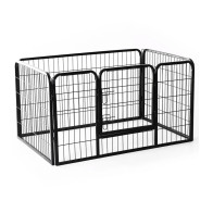 Μεταλλικό Κλουβί - Πάρκο Εκπαίδευσης Κατοικίδιου 125 x 80 x 70 cm PawHut 5663-1307