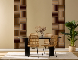 Ηχοαπορροφητική Επένδυση Τοίχου 3d Colva Atmosphera με διαστάσεις 30x2.1x30cm - 3 τεμάχια