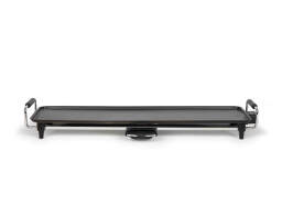 Livoo Ηλεκτρική Ψησταριά - Grill Teppanyaki DOM182 με ισχύ 1800W, ρυθμιζόμενο θερμοστάτη και επιφάνεια ψησίματος 70x23cm - Black