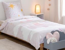 Atmosphera  Σετ Μονή Παπλωματοθήκη & Μαξιλαροθήκη Château 2 όψεων, από βαμβάκι 57TC, με διαστάσεις 140x200cm