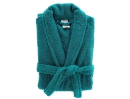 Μπουρνούζι Douceur d'intérieur από Βαμβάκι 500gsm - Emerald Green