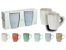 THE NETHERLANDS Σετ Κούπες χωρητικότητας 340ml - 2 τεμάχια - Σε 6 επιλογές χρώματος