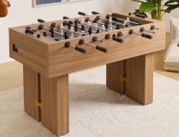 Atmosphera Ξύλινο Ποδοσφαιράκι Dave με διαστάσεις 145x76x90cm