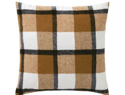 Douceur d'intérieur Ecossais Διακοσμητικό Μαξιλάρι 45x45cm Camel