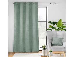 Douceur d'intérieur Κουρτίνα Συσκότισης Flanela  με τρουκς και διαστάσεις 140x240cm - Cedar