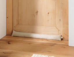 Αεροστόπ Πόρτας Wooly Douceur d'intérieur με διαστάσεις 80x10cm - Natural