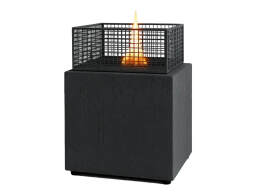 Tenderflame Agni 40 Επιδαπέδια Εστία Φωτιάς 1000ml με Διάρκεια Καύσης 4 - 5 ώρες 40.5x40.5x41cm Μαύρο
