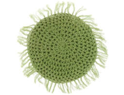 Unique Living Tufo Διακοσμητικό Μαξιλάρι 45x45cm Light Green