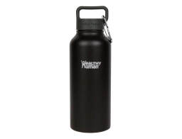 Μπουκάλι Θερμός Stein Healthy Human με χωρητικότητα 950ml και διατήρηση θερμοκρασίας 12h ζεστό / 24h κρύο - Pure Black