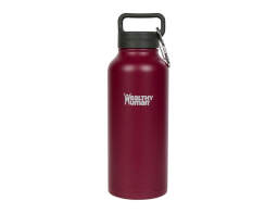 Μπουκάλι Θερμός Stein Healthy Human με χωρητικότητα 950ml και διατήρηση θερμοκρασίας 12h ζεστό / 24h κρύο - Merlot