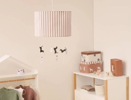 Atmosphera  Παιδικό Φωτιστικό οροφής ρεύματος Scott με λαμπτήρα E27 και διαστάσεις 29x29x40cm