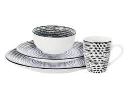 Excellent Houseware Σετ Δείπνου Staccato - 16 τεμάχια