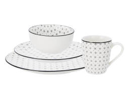 Excellent Houseware Σετ Δείπνου Lisbon - 16 τεμάχια
