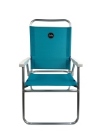 Campo Beach  6 Καρέκλα Αλουμινίου  Capri Blue