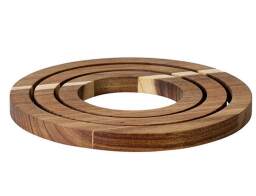 Σετ Σουπλά Μαγειρικών Σκευών Excellent Houseware - Ακακία - με διαστάσεις 12cm, 16cm, 20cm - 3 τεμάχια