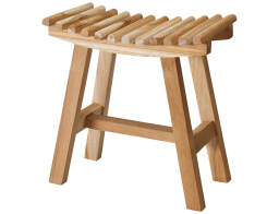 Home & Styling Σκαμπό από Ξύλο Teak, με διαστάσεις 40x20x40cm
