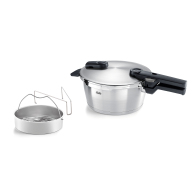 FISSLER Χύτρα Ταχύτητος Vitaquick Premium 3.5LT με Καλάθι Ατμού - 60241003070