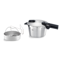 FISSLER Χύτρα Ταχύτητος Vitaquick Premium 4.5LT με Καλάθι Ατμού - 60241004070