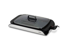 Ηλεκτρική Ψησταριά plancha Livoo DOC321 με ισχύ 2000W, ρυθμιζόμενο θερμοστάτη και επιφάνεια ψησίματος 40x30cm