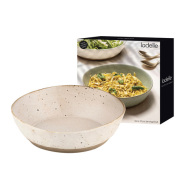 Ladelle Σαλατιέρα 27cm Εκρού Κεραμική Terra
