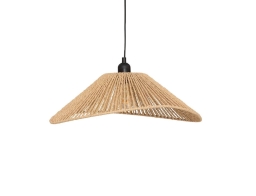 Atmosphera  Φωτιστικό οροφής ρεύματος Myha με λαμπτήρα Ε27 και διαστάσεις 43x38x118cm - Kαφέ