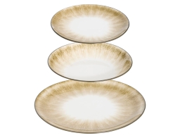 Secret De Gourmet Σετ Πιάτων Sophie από πορσελάνη - 12 τεμάχια