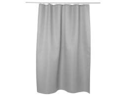 5five  Κουρτίνα Μπάνιου με κρίκους Modern Color με διαστάσεις 180x200cm - Grey